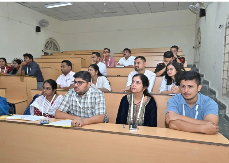 Participants attending an educational session at Saksham by Kriti