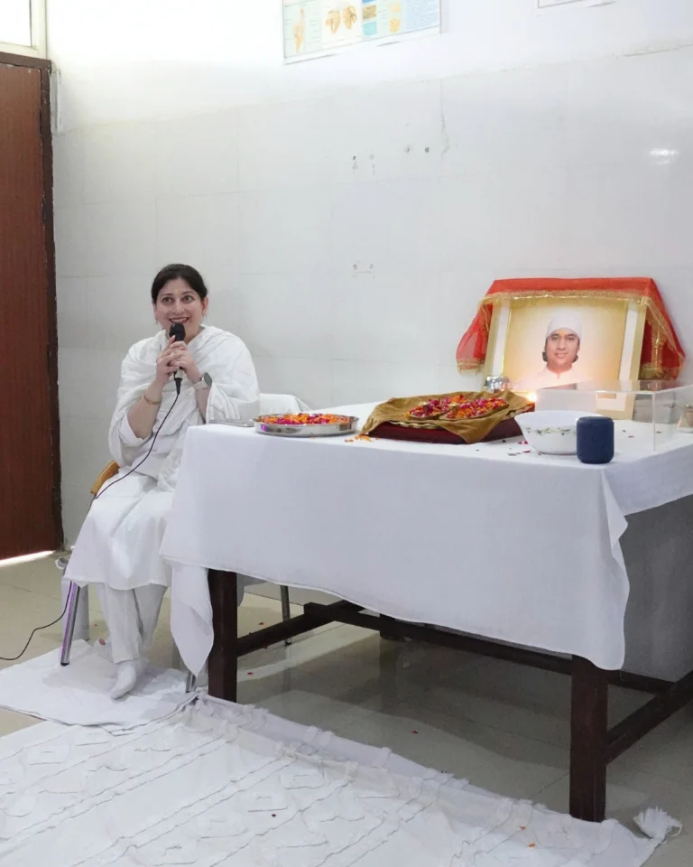 spiritual gathering at Saksham by Kriti